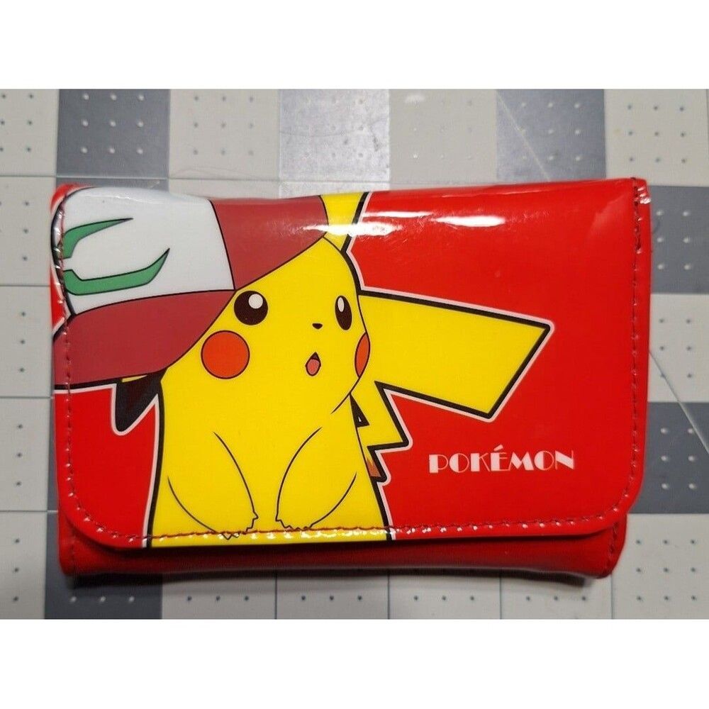 Pokemon Pikachu Red Wallet